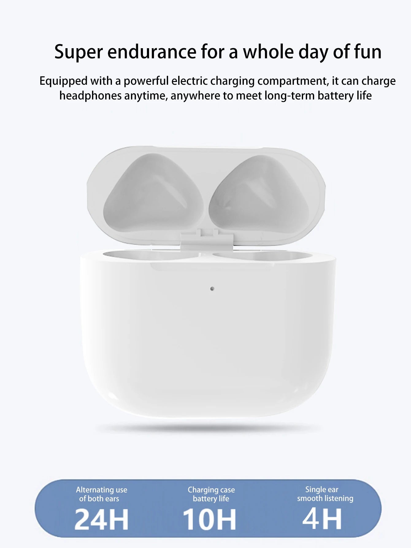 In-ear stereo wireless headphones, long battery life, two-ear touch noise reduction e-sports wireless headphones, compatible wit RELUX.STORE