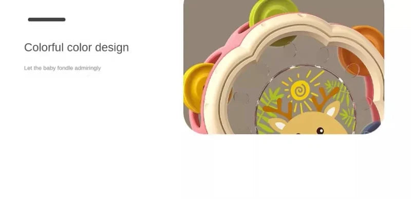 Baby Musical Instruments Drum Toys Montessori Learning Toys for Toddlers 1-3 Baby Early Hand Development Interactive Music Toys - RELUX.STORE