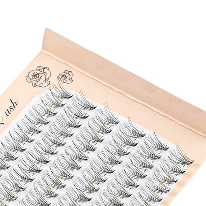 6 Rows 120 Bundles Eyelash Extension Natural Russian Volume Faux Cils Eyelashes Individual 10/20/30D Cluster False Lashes Makeup RELUX.STORE