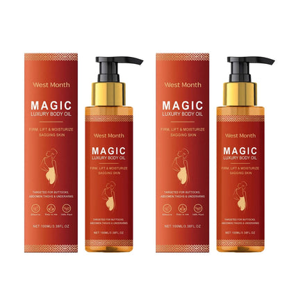 Body Firming Oil Deep Moisturizing Dry Skin Improve Sagging Skin Tightening Chest Thighs Nourishing Magic Luxury Body Care 100ml RELUX.STORE