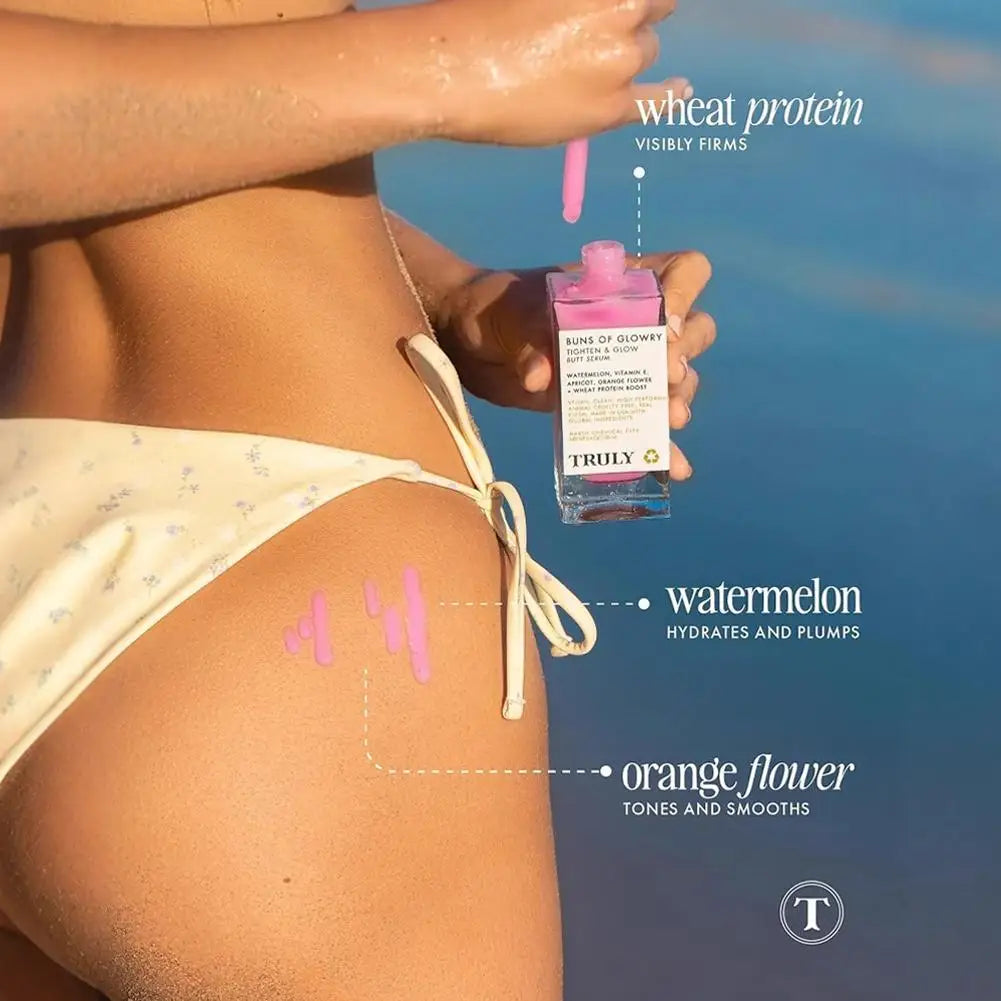 TRULY Brightening Hip Essence Firming After Shave Oil For Smoothing Skin Deep Nourishing Repair Damaged Skin Aftershave Oil RELUX.STORE