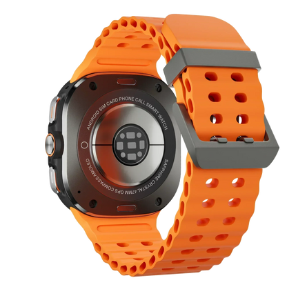 2025 New W7 5G Fitness Smart Watch Full Network GPS NFC Call Information Display Men's Sports Watch Application Download