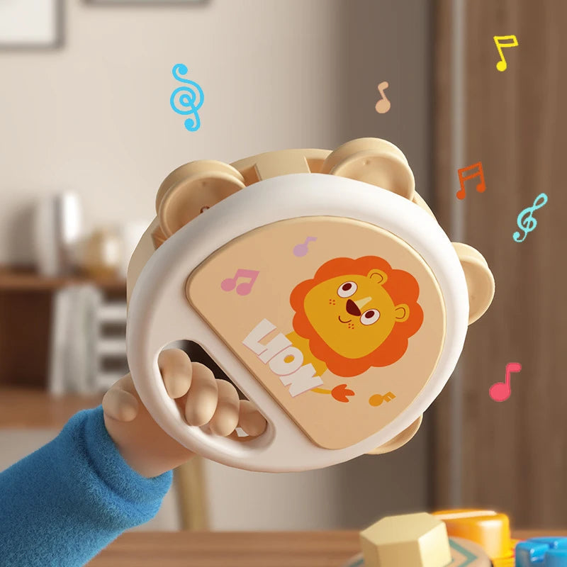 Baby Musical Instruments Drum Toys Montessori Learning Toys for Toddlers 1-3 Baby Early Hand Development Interactive Music Toys - RELUX.STORE