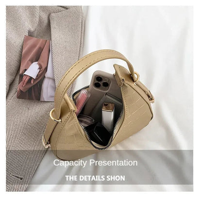 Fashion Luxury Design PU Leather Shoulder Bag Women Small Clutch Handbag Purse Female Underarm Bag Travel Totes shoulder bag RELUX.STORE