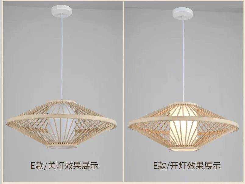 Nordic Chandelier Pendant Lights Lustre Bamboo Luxury Chandelier Pendant Lights Home Decoration Indoor Lighting Las Luces LLPL