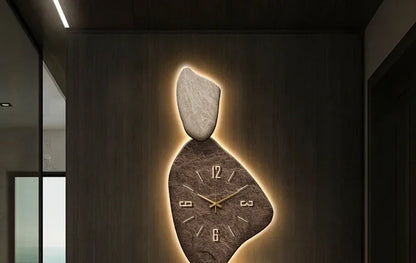 Living Room Wall Clock Decor Light Luxury Unique Wall Clock Large Modern Design Silent Aesthetics Reloj De Pared Wall Decor