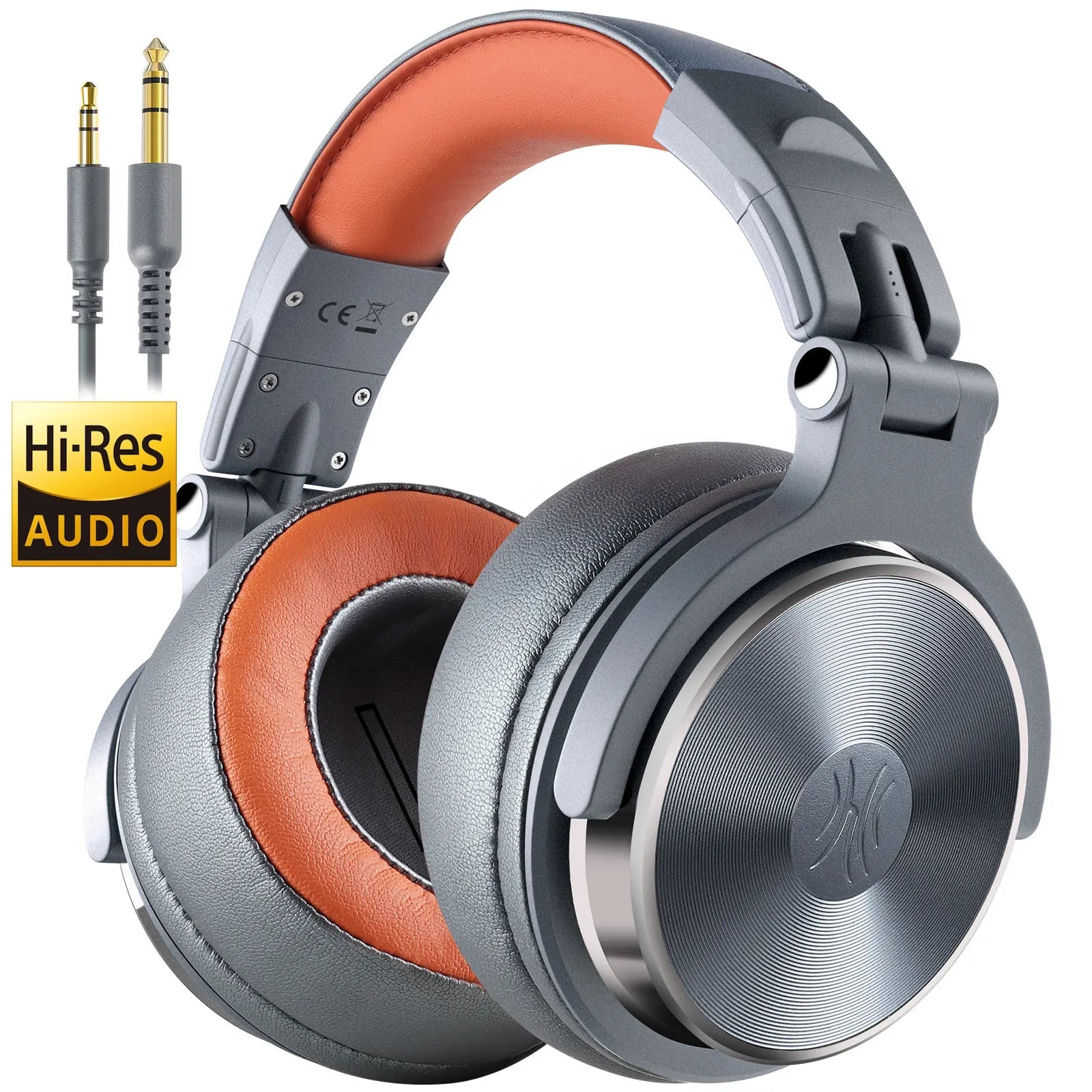 Oneodio Studio Wired Headphones Over Ear Hi-Res Audio Wired Headset With Microphone Studio DJ Stereo Headphones 3.5mm/6.35mm RELUX.STORE