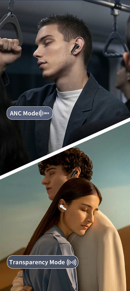 Realfit F3 ANC Active Noice Cancellation Bluetooth Earphones ENC Call HIFI Stereo Superb Bass Wireless Earbuds Sport Gaming RELUX.STORE