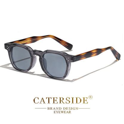 CATERSIDE Fashion Men Sunglasses Small Frame Square Personalized Design Sun Glasses Women Travel Party Business Festival Gift RELUX.STORE
