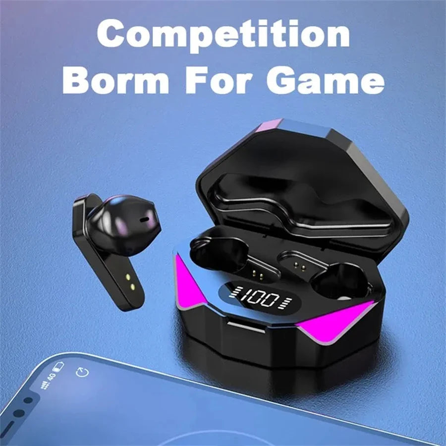 NEW Earphones Bluetooth Wireless Gamer Headphones Low Latency Earbuds Gamer Headset Gamer With Mic Handfree In Ear Earphones RELUX.STORE