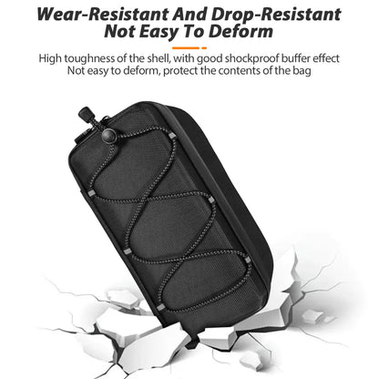 NEWBOLER Folding Bike Handlebar Bag Multi-functional Brompton Bag Bike Front Bag Bike Basket Bag For Brompton Folding Bike