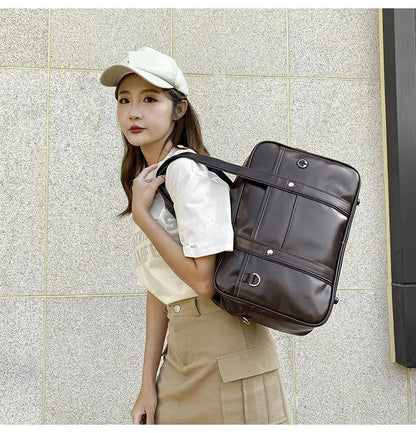 Japanese Casual PU Shoulder Bag Junior High School Students School Bag Handbag Anime Uniform Bag Tote Bags for Women Bolsos RELUX.STORE