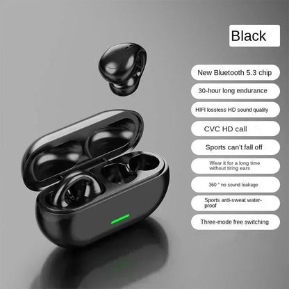 New Original T75 Bone Conduction Wireless Bluetooth 5.3 Headphones Sports Earphones HiFi Sound Quality Waterproof TWS Headset RELUX.STORE