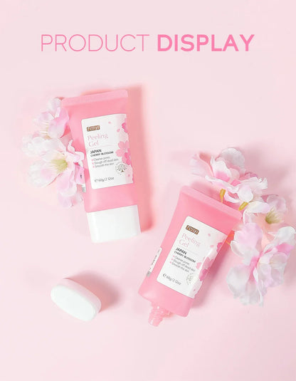 Sakura Face Deep Cleaning Exfoliating Gel Skin Care Whitening Moisturizer Repair Facial Scrub Skin Care 60g RELUX.STORE