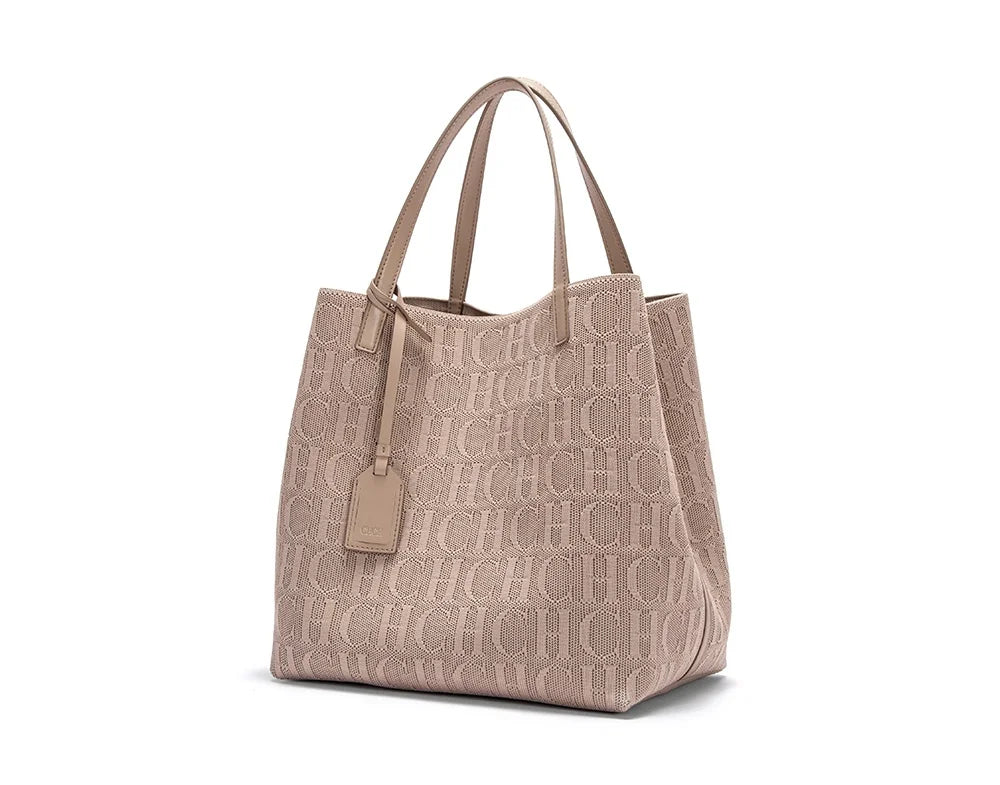 CH Ladies Shoulder Bag Fashion Classic New Pure Color Outer Pocket Ladies Handbag High Quality Craft Large Capacity Handbag RELUX.STORE