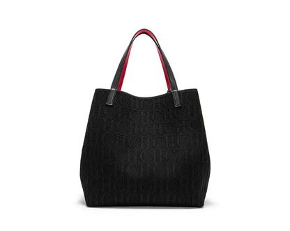 CH Ladies Shoulder Bag Fashion Classic New Pure Color Outer Pocket Ladies Handbag High Quality Craft Large Capacity Handbag RELUX.STORE