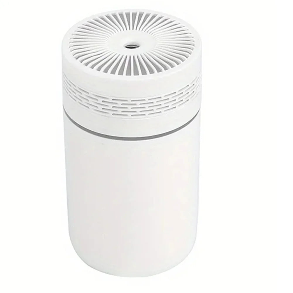 250ML Car Air Humidifier Portable Mini Spray Mist Humidifier with LED Light USB Powered Essential Oil Difffor Bedroom and Travel