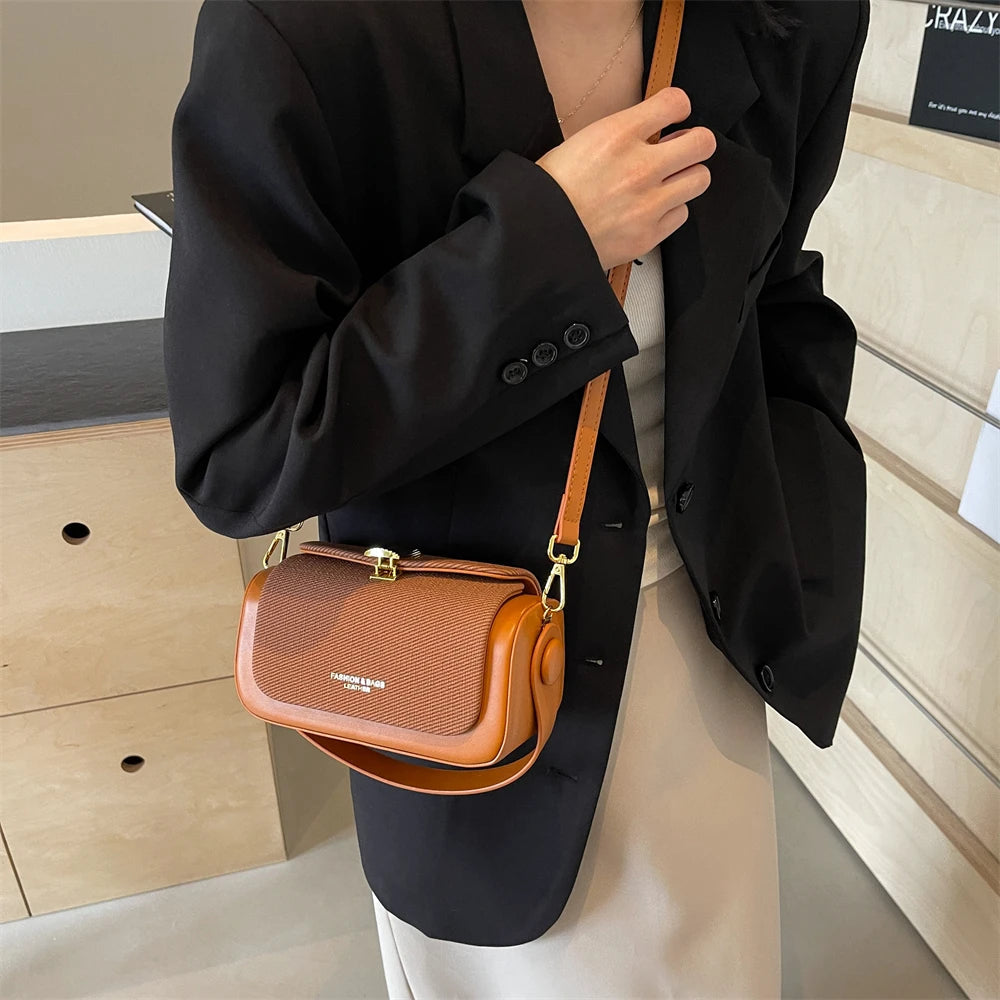 Simple Fashion Mini Square Women Crossbody Bags 2024 Luxury Designer Purses And Handbags Box Shape Pure Color Shoulder Satchels RELUX.STORE