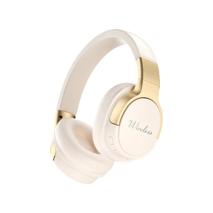 Bluetooth Wireless Over-Ear Headphones with 48H Playtime and with Microphone, HiFi Stereo Foldable Lightweight Headphones for de