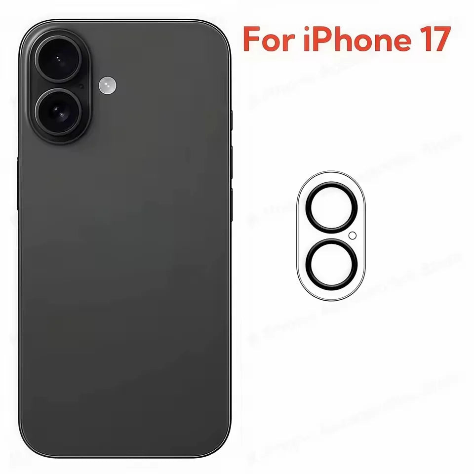 4PCS Camera Protectors For iPhone 17 Pro Max 17 Air Full Cover HD Clear Anti-scratch Lens Tempered Glass For iPhone 17 17Pro Max RELUX.STORE