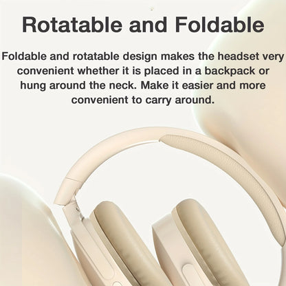 Wireless Bluetooth Earphone Stereo Hifi Headset Super Long Battery Life Game Earbuds Over-ear Wireless Headphones Blutooth