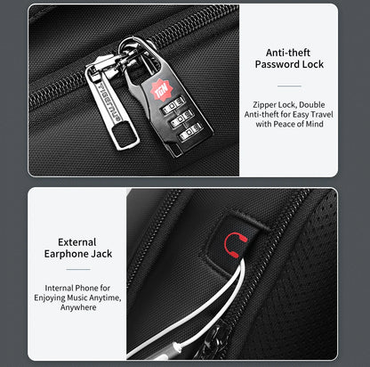 Tigernu Men Backpack 14 15.6 17.3inch Laptop Backpack Bags For Men Anti Theft Bags School Backpack Male Travel Backpack Knapsack