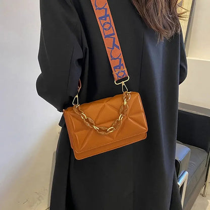 Fashion Women Shoulder Bag Handbags PU Leather Flap Bag Female Large Capacity Casual Crossobdy Clutch RELUX.STORE