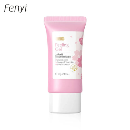 Sakura Face Deep Cleaning Exfoliating Gel Skin Care Whitening Moisturizer Repair Facial Scrub Skin Care 60g RELUX.STORE