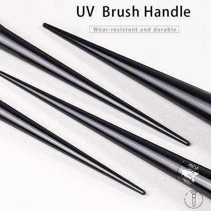 Kat Von D- Makeup Brush 35 Concealer Brush Soft Fiber Hair Elegant Black Handle Brand Makeup Brushes for Woman RELUX.STORE