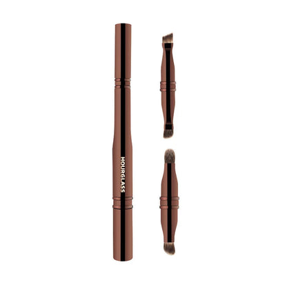 Hourglass Makeup Brush- No.25 Four-Head Multifunctional Brush Concealer Eyeshadow Eyebrow Brush Eyeliner Brush Makeup Brush RELUX.STORE