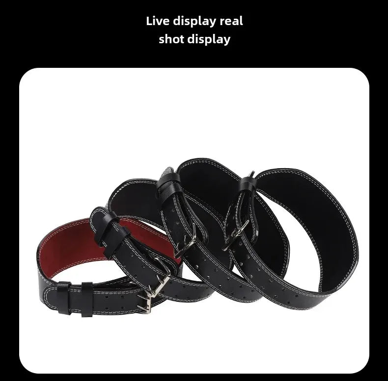 Fitness Waist Support Belt Weightlifting Protective Gear Deep Squat Deadlift Training Waist Protector For Men Women RELUX.STORE