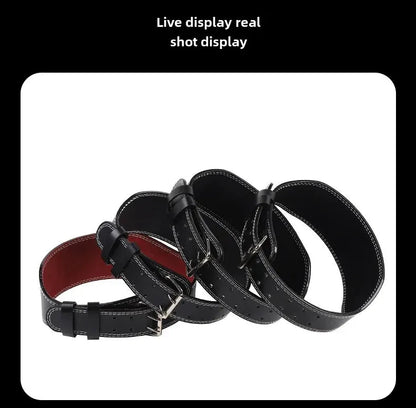 Fitness Waist Support Belt Weightlifting Protective Gear Deep Squat Deadlift Training Waist Protector For Men Women RELUX.STORE