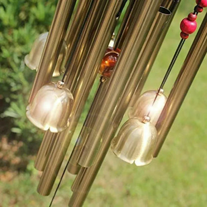 Large Wind Chime Tubes Bells Metal Church Bell Outdoor Garden Home Garden Decor Hanging Wind Chime Symbol Of Good Luck