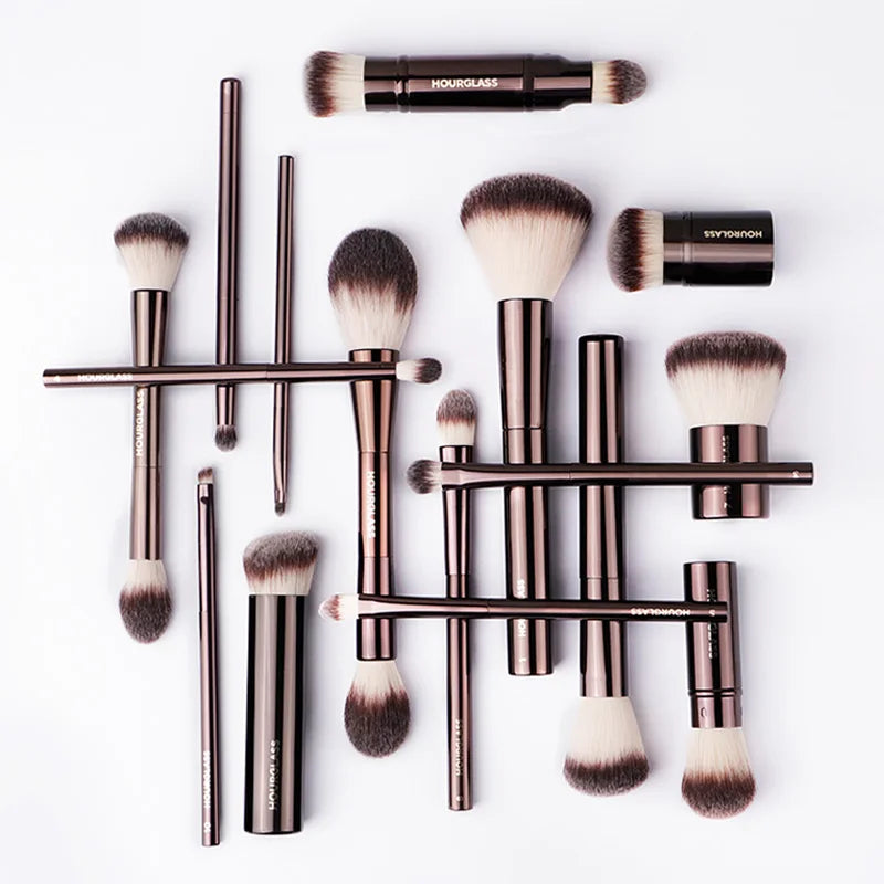 Hourglass Makeup Brushes Powder Foundation Concealer Blusher Bronzer Eye Shadow Eyebrow Eyeliner Sculpting Brush RELUX.STORE