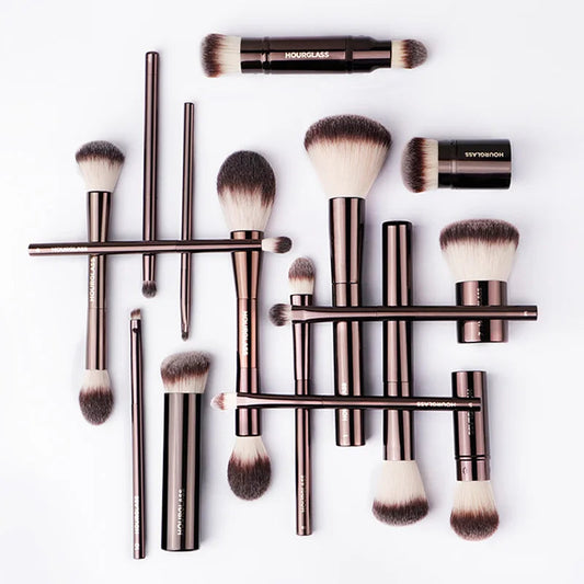 Hourglass Makeup Brushes Powder Foundation Concealer Blusher Bronzer Eye Shadow Eyebrow Eyeliner Sculpting Brush RELUX.STORE