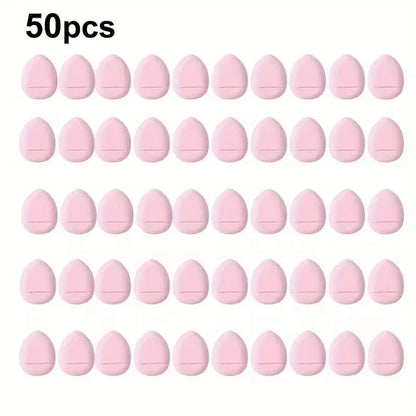 5/10Pcs Mini Finger Puff Foundation Small Air Cushion Powder Sponge Face Concealer BB Cream Cosmetic Applicator Makeup Tools RELUX.STORE
