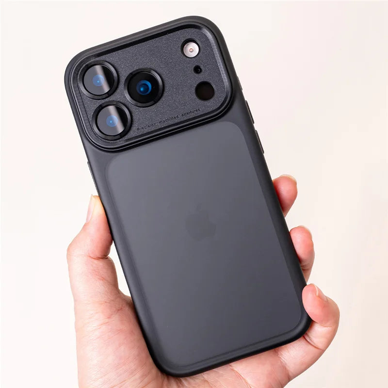 Active Touch Camera Button Matte Armor Case For iPhone 17 Air 16Pro 15 17Pro Max Translucent Hybrid Shockproof Hard Phone Cover RELUX.STORE