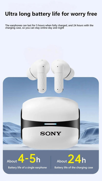 Sony In Ear Earbuds Wireless Bluetooth Earphones Motion Music Game Headphones For iPhone Samsung Huawei Xiaomi With Mic Headset RELUX.STORE