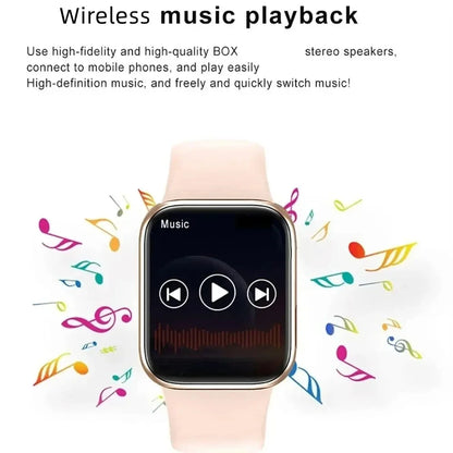 2025 New Smartwatch For Men Android IOS Phone 1.73" Screen Bluetooth Call Blood Oxygen Pressure Monitoring Smart Watch Women