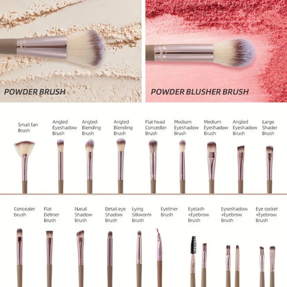Professional Makeup Brush Set with 20/40 Tools, Various Specifications Available RELUX.STORE
