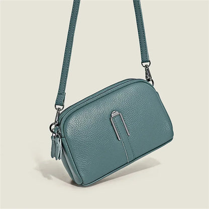 Genuine Leather Shoulder Bag Luxury Women's Handbags Bag for Woman 2024 Female Clutch Phone Bags Casual Crossbody Messenger Bags