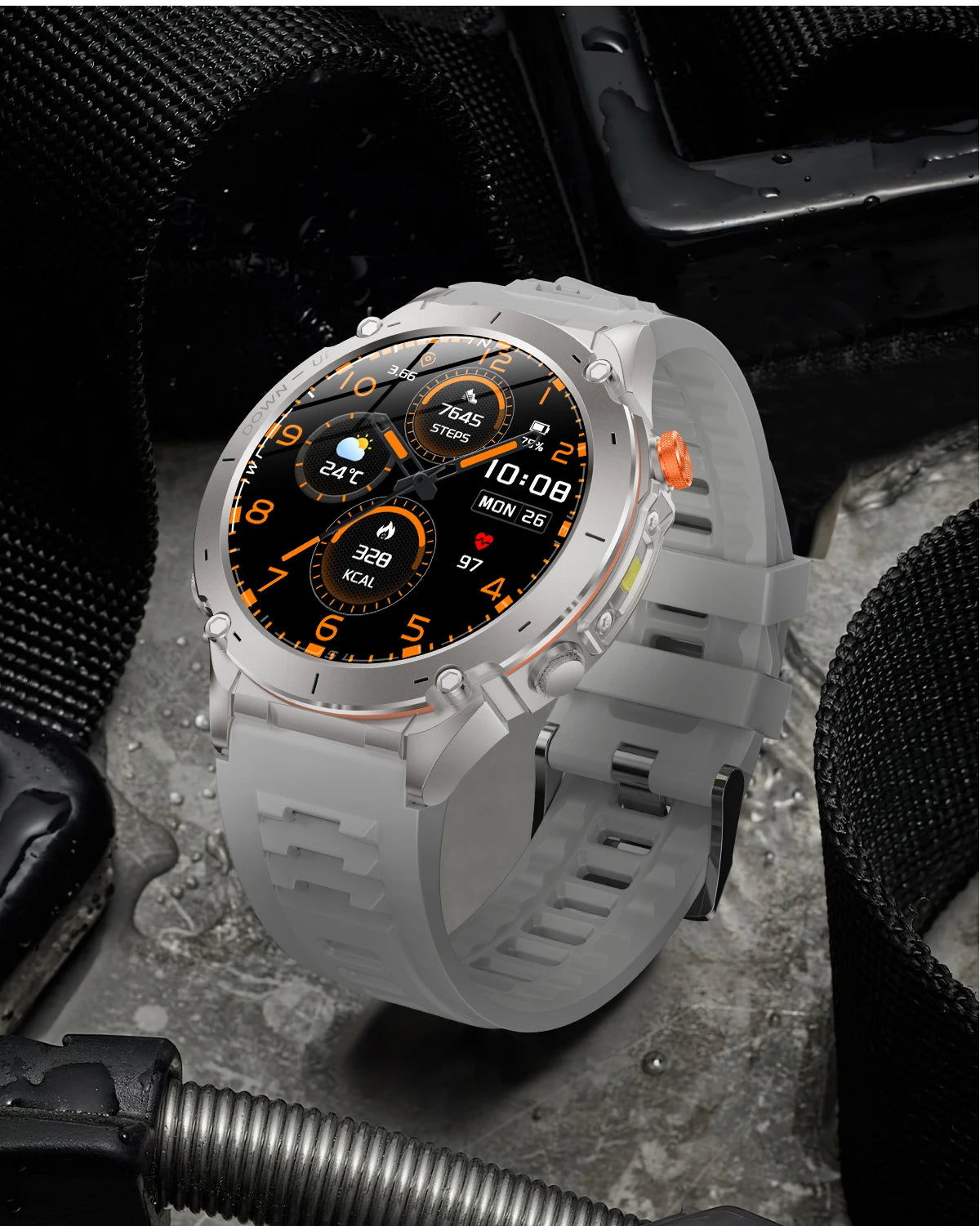 2025 New For Xiaomi IOS Ultra GPS Smart Watch 10ATM Waterproof Built-in Dual-band GNSS Compass Military Sport Men SWIM Bracelet