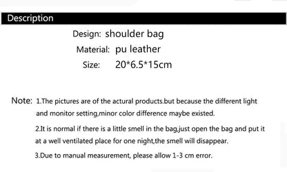 Retro Solid Color PU Leather Shoulder Underarm Bag Women's Fashion Handbags Hobos Purses and Handbag Ladies Crossbody Bags