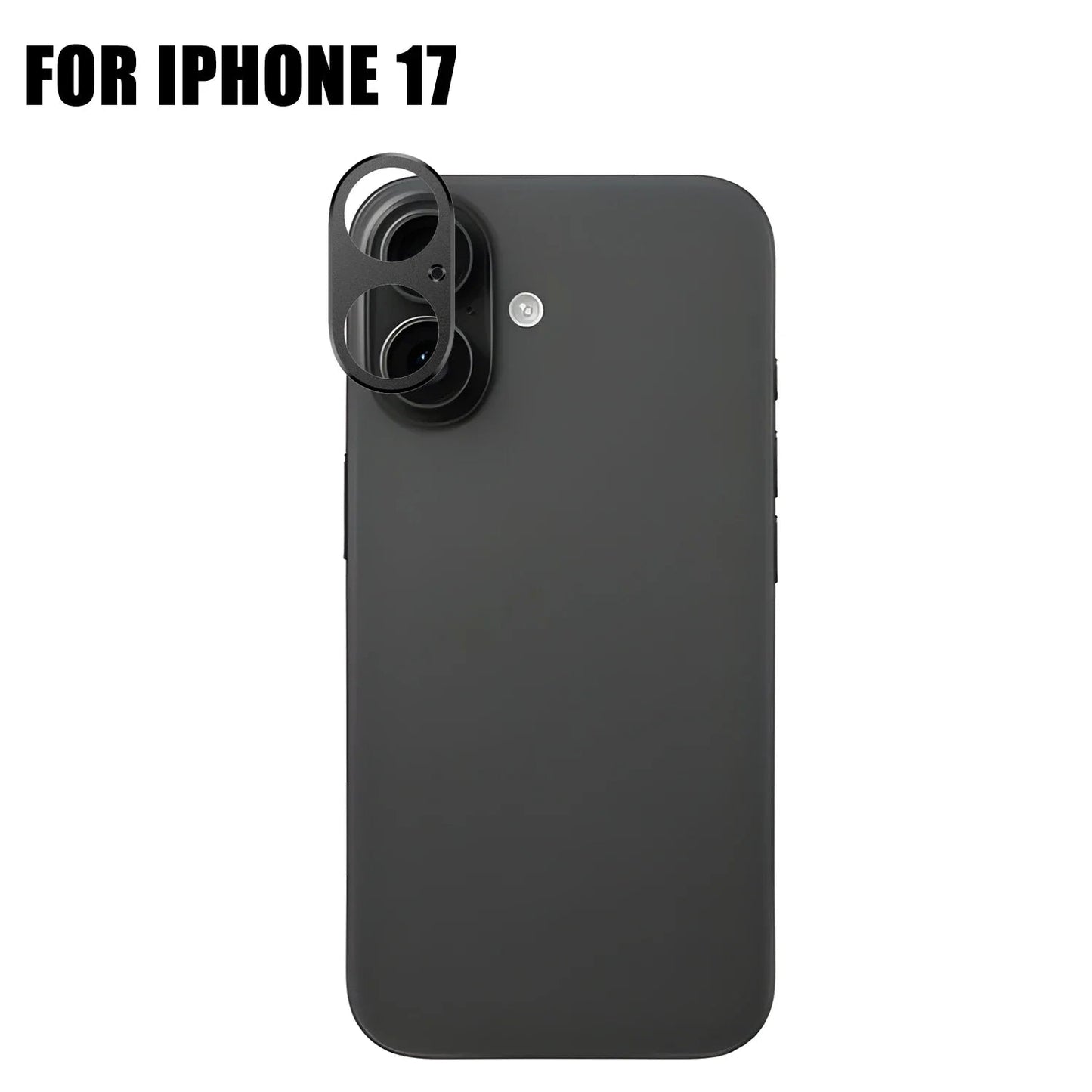 Metal Aluminum Alloy Camera Lens Cover for IPhone 17/17 Pro/17 Air/17 ProMax Hardness Anti-scratch Shockproof Camera Stickers RELUX.STORE
