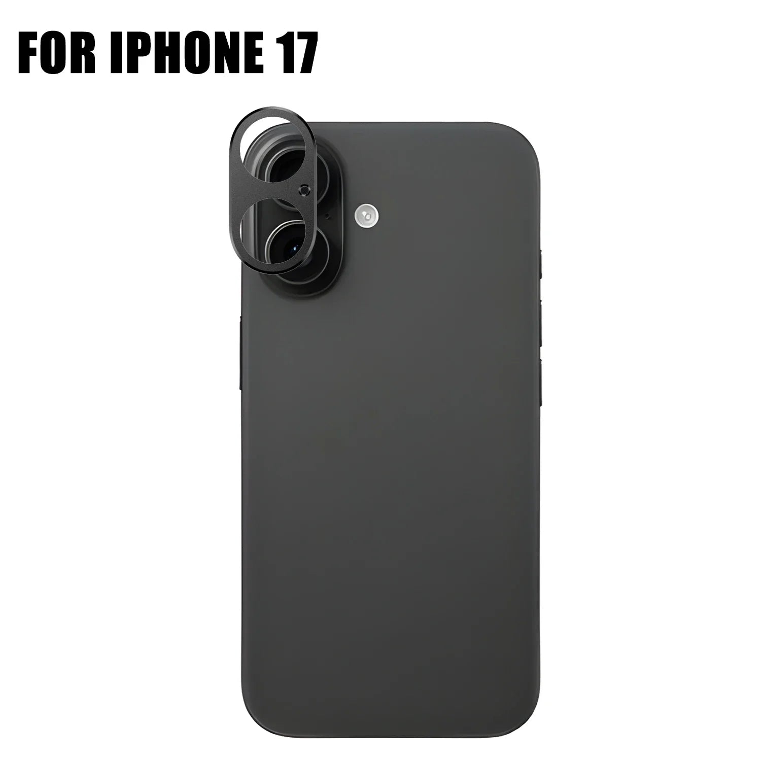 Metal Aluminum Alloy Camera Lens Cover for IPhone 17/17 Pro/17 Air/17 ProMax Hardness Anti-scratch Shockproof Camera Stickers RELUX.STORE