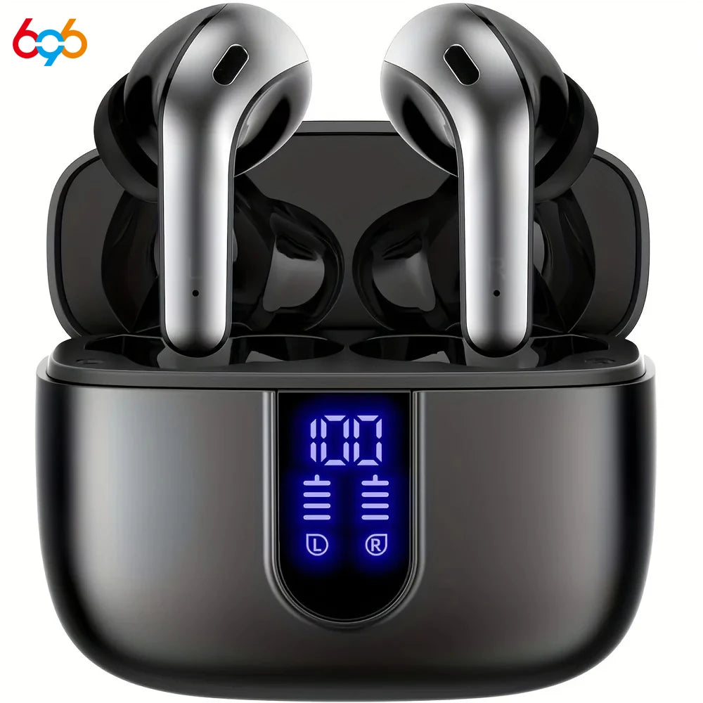 Blue Tooth Headset Touch Control Headphone Voice Control Sports Gaming Earphone With Microphone IPX7 Waterproof Men Women Gift