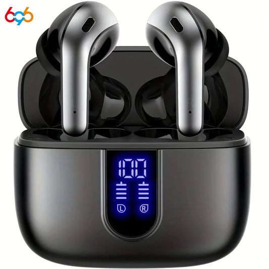 Blue Tooth Headset Touch Control Headphone Voice Control Sports Gaming Earphone With Microphone IPX7 Waterproof Men Women Gift