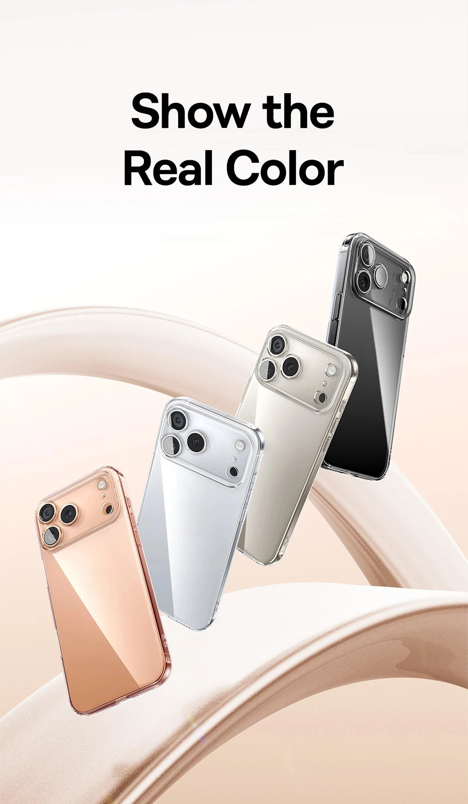 Baseus Clear Case For iPhone 17 Pro Max Soft TPU Case For iPhone 17 Air Anti-drop Ultra Thin Cover For iPhone 16 15 Pro Max Case RELUX.STORE