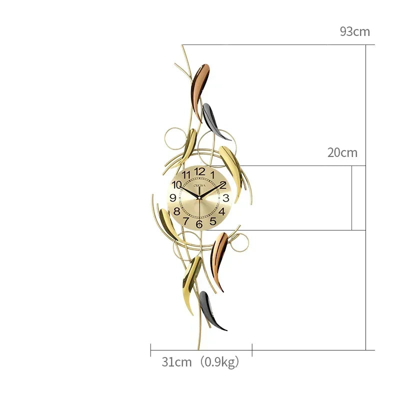 Minimalist Design Wall Clocks Creative Silent Fashion Wall Watch Aesthetic Large Art Mural Horloge Murale Home Decoration