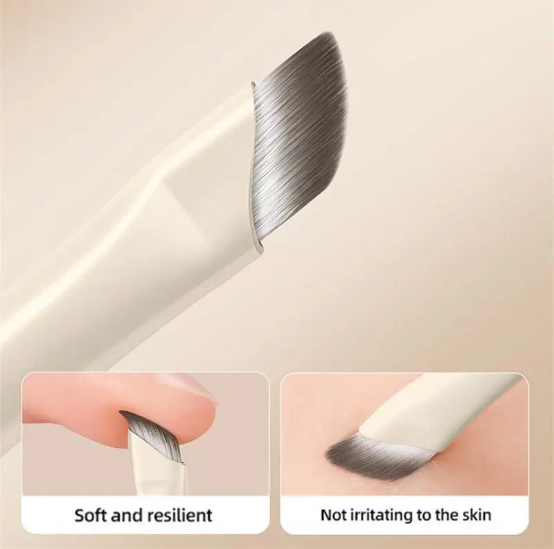 5/6/8/10pcs Natural Eye Makeup Brushes Set Detail Eyeshadow Brush Makeup Brush White Ultra Soft Eyeshadow Eyeliner Makeup Tool RELUX.STORE